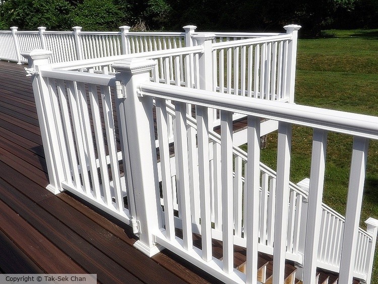Railing of a Deck, PJ, 06-13-2022