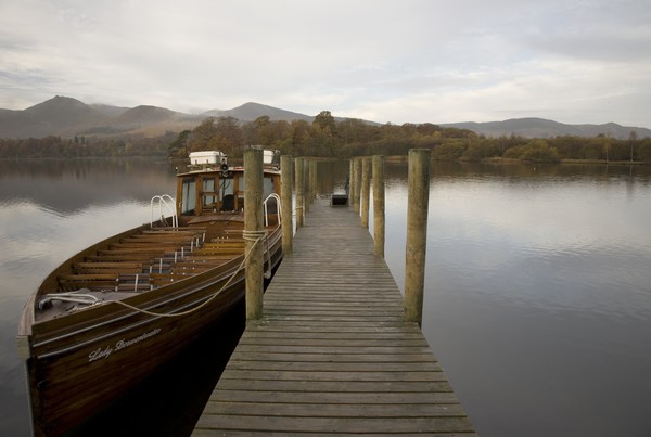 Derwent Water Jetty and Boat