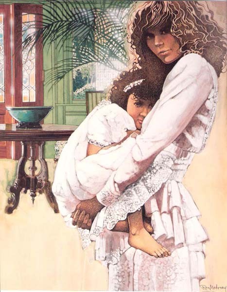 Mother and daughter