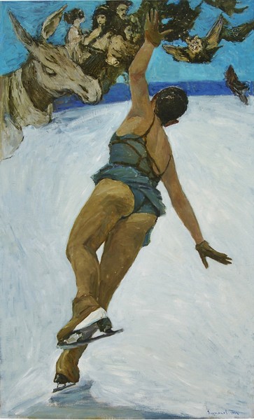 Caprichos . Portrait of Adelina Sotnikova