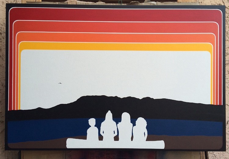 Commissioned piece. Spanish Banks Vancouver BC