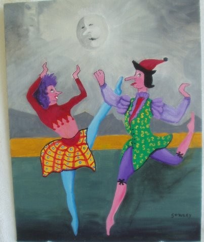 |Moonlight Dance  14 x 18
