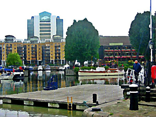 ST.KATHRINES DOCK, LONDON