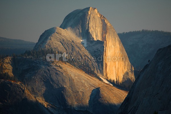 Half Dome At Sunset - Yosemite
