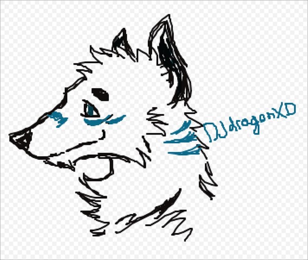 Loyal Wolf @ CrowdPainting.com