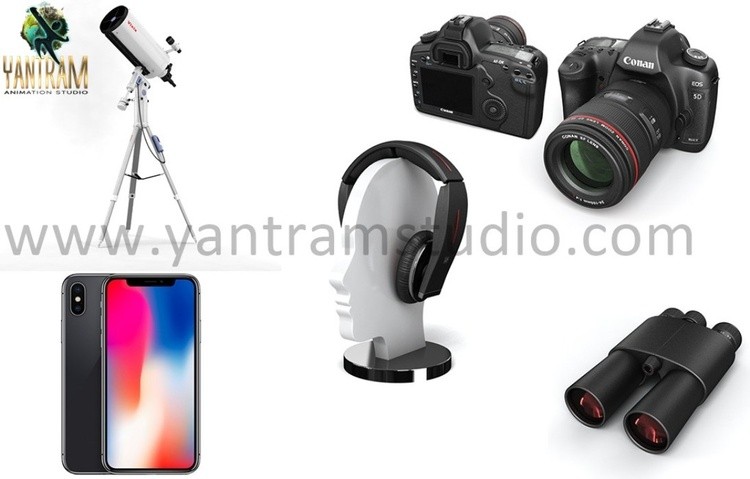 3d Gadgets Rendering - 3d Product visualization services - Wasilla, Alaska