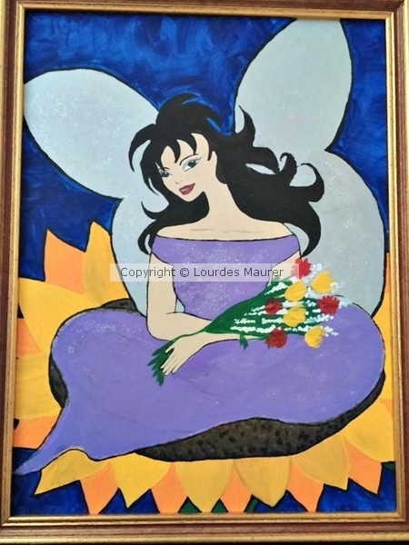 Dark Hair Fairy