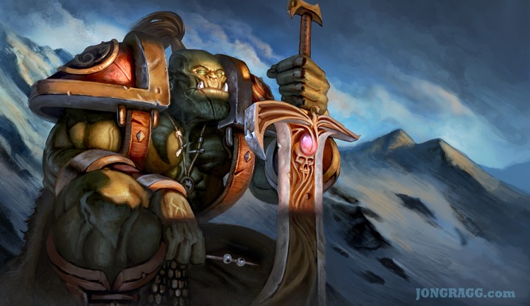 Orc Eatin Eyeballs