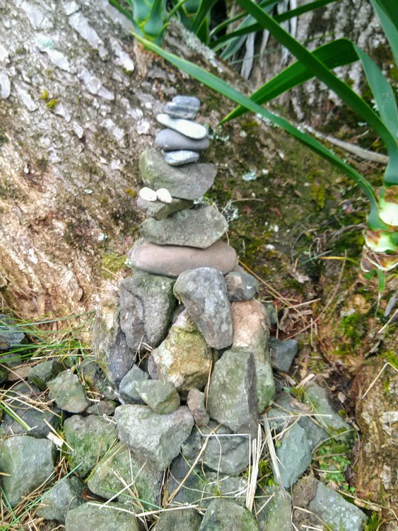 miniature cairn