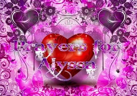 Prayers for Alyssa -pink
