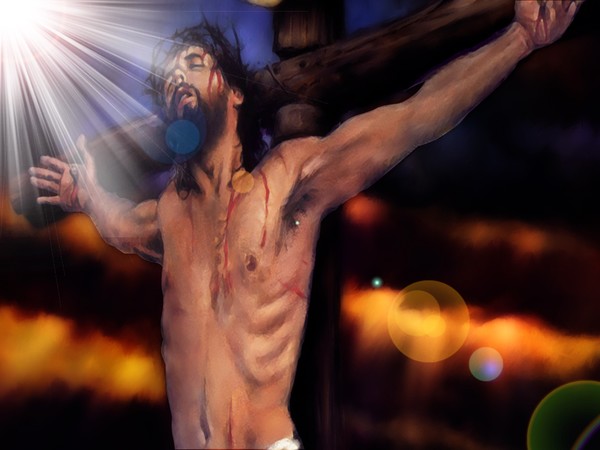 christ on the cross.