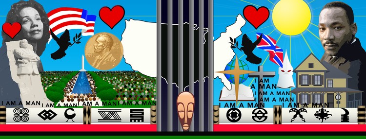 Martin Luther King Jr. Mural Tribute 