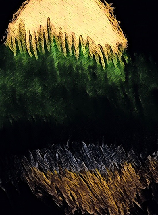 Moonlight Reflection