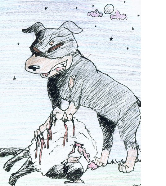 evil dog