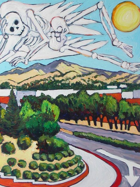 Death Over Walnut Creek, California