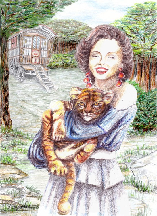 Gypsy woman