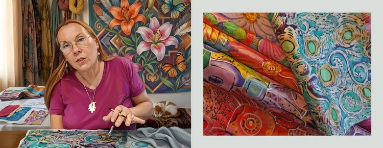 The Textile Designer & Fine Artist, Nira Dabush