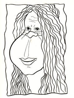 Whoopie Caricature