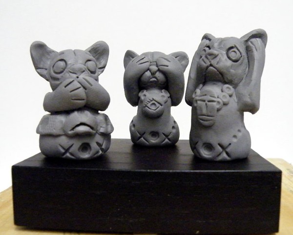 Three Wise Frenchies