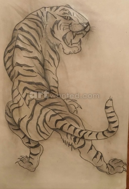 tiger tattoo design