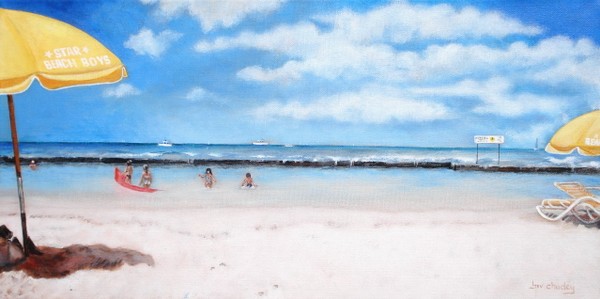 Hawaiian Beach Scene