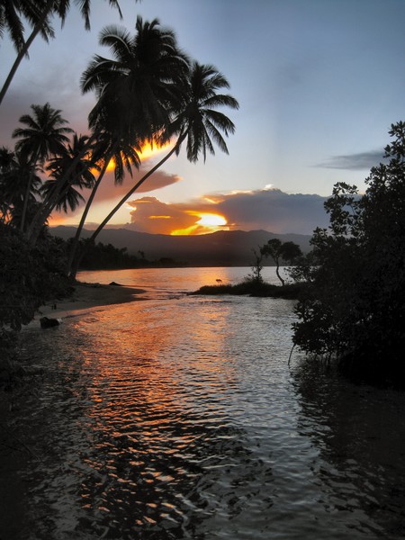 Sunrise in Samoa