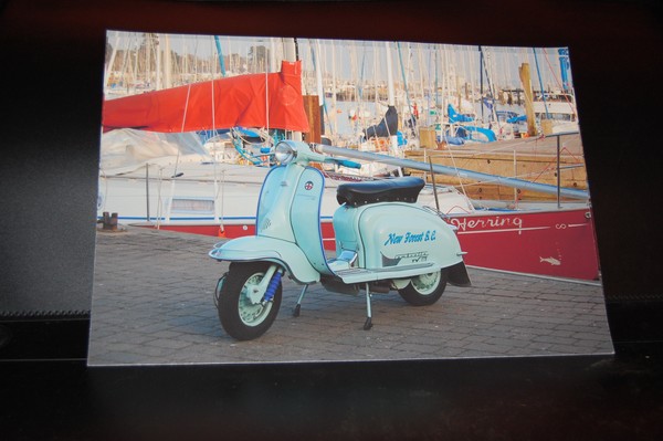 Lambretta at the Quary Lymington Hampshire
