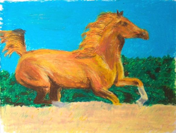 Study of a horse.