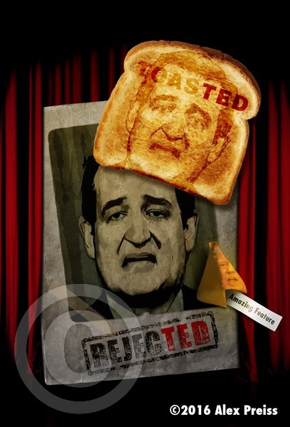 rejecTED, toasTED, amazing feature.