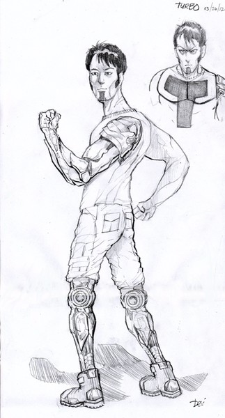 concept art male figure