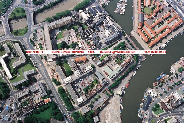 Aerial photo  Redcliffe (Redcliff), Bristol .