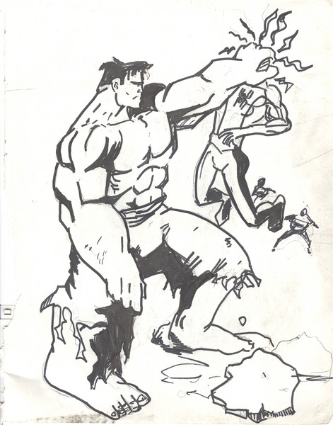 Spidey vs Hulk