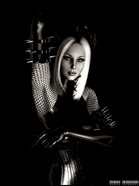 Devil in black