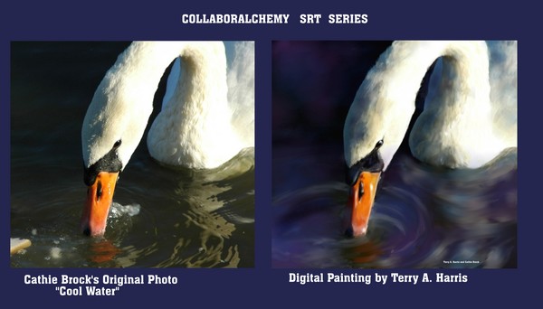 Cool Water: Collaboralchemy Art Series