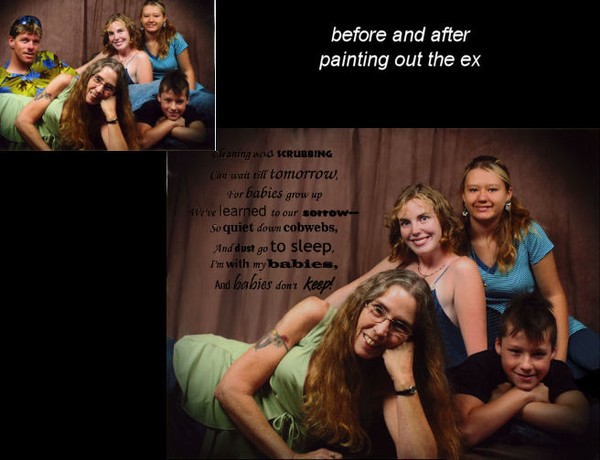 Before & After - Painting Out Whatshisface