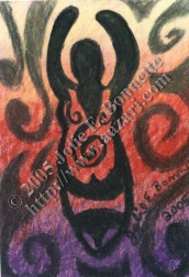 Earth Goddess Energy ACEO