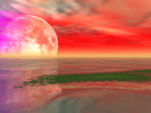 The Moon Descending