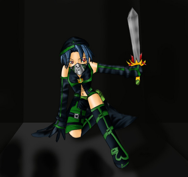 masked warrior