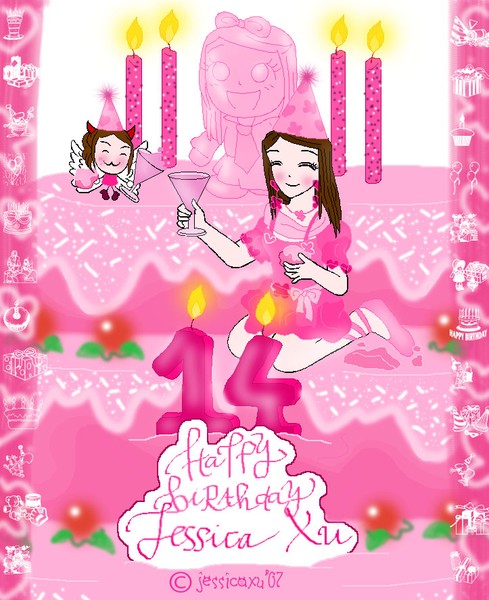 14th-birthday-card-for-myself-by-jessica-xu-artwanted