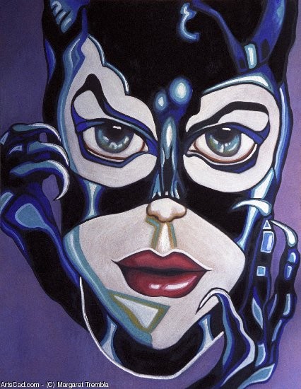 Catwoman's portrait/Batman