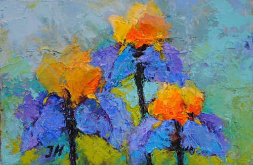 Irises.