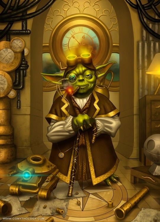 Yoda Meets Steampunk