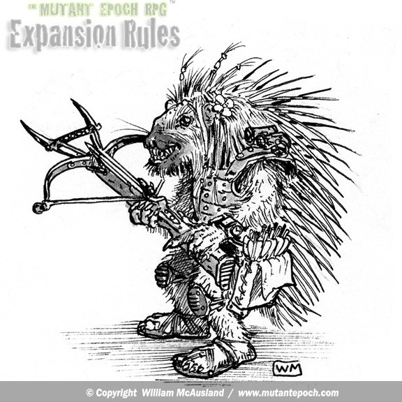Bestial Human Porcupine 