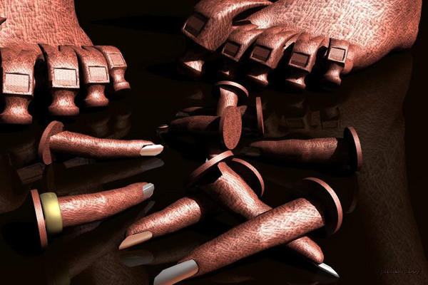 finger nails and hammer toes