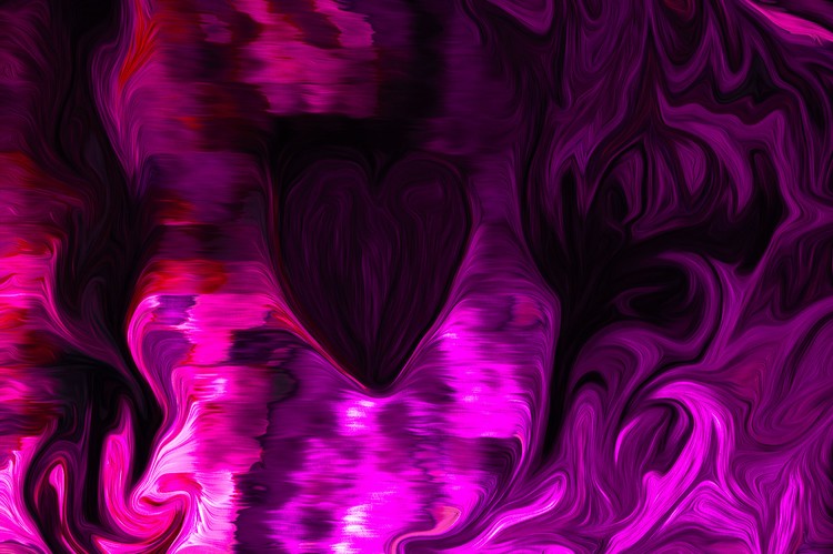 Painted Love Fusia