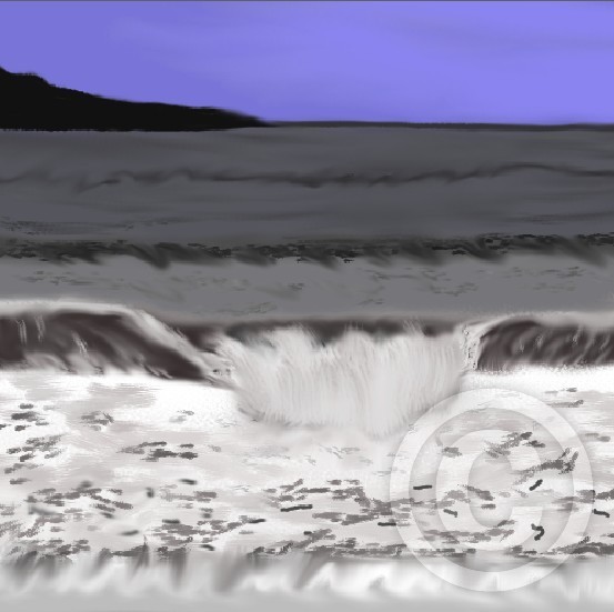 The waves