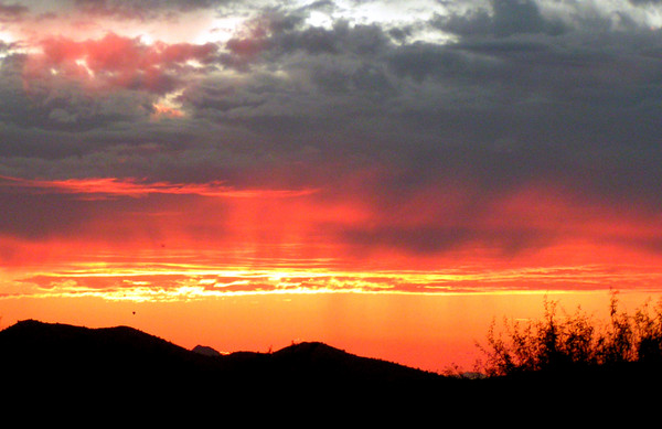 Sunset at the West