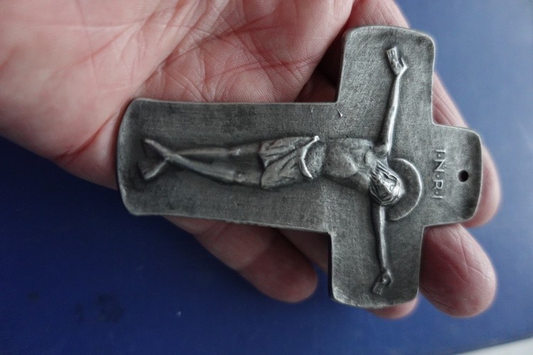 esus Tau Power Cross Contemporary,Gold ,Silver Mirek Gomolka Art Studio 