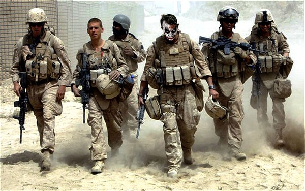 The Joker in Afghanistan.