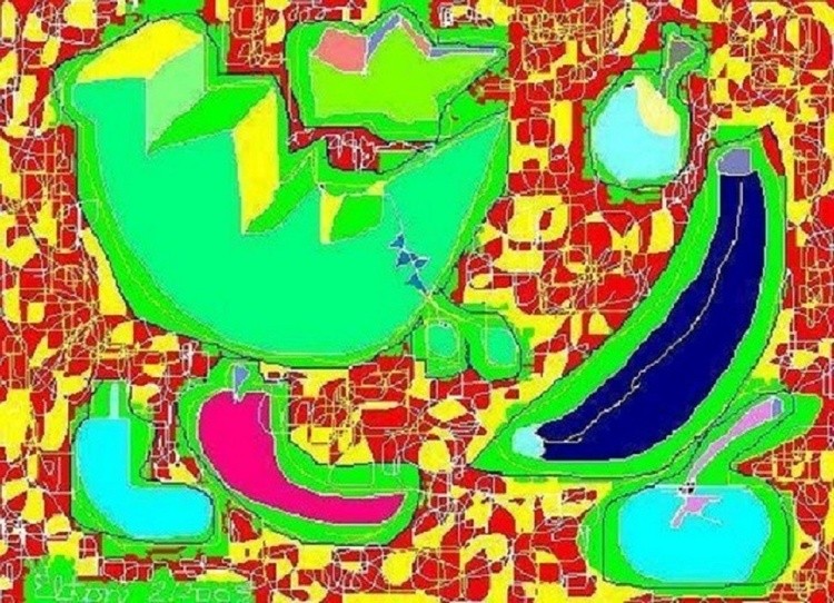 Some are Edible....(c)...2003..Elton Houck...digital Edible Art  ....